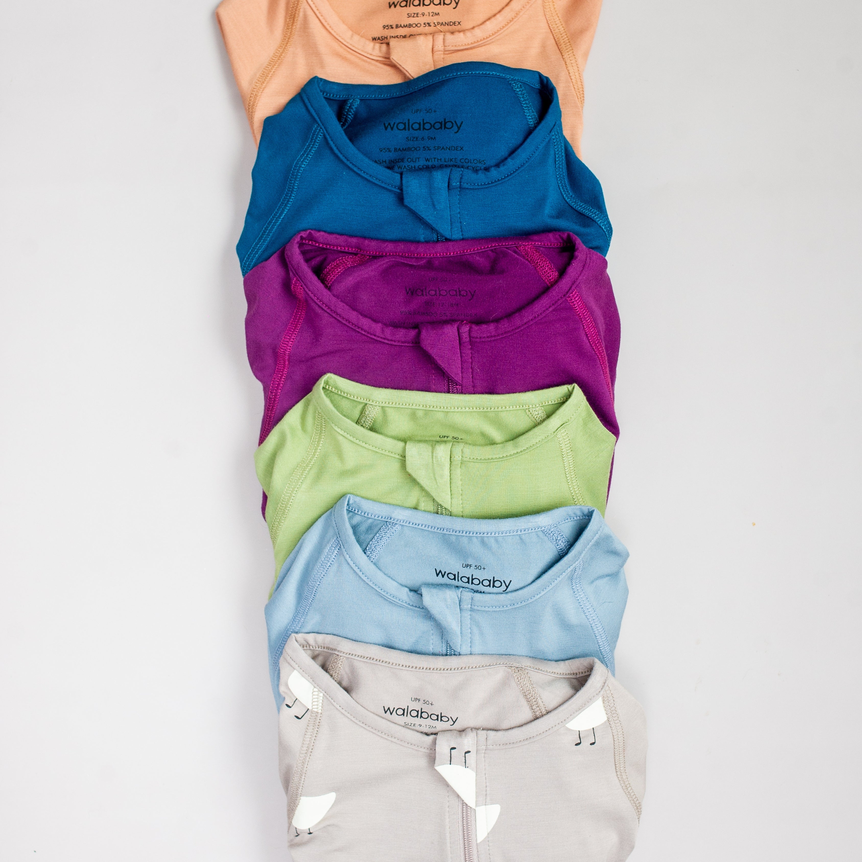 UPF 50+ Bamboo Romper Ginger Rose