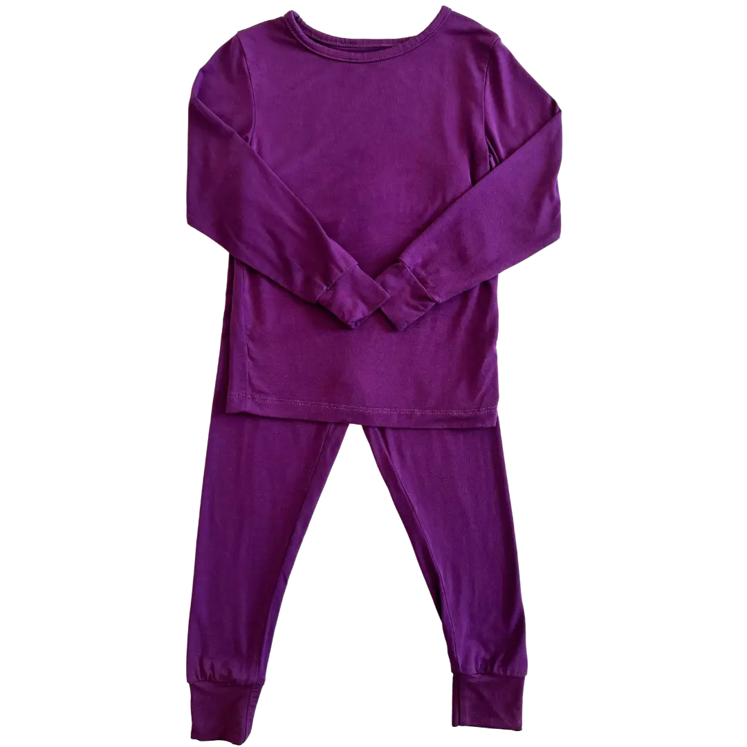 UPF 50+ Bamboo Set Plum